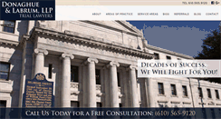 Desktop Screenshot of donaghuelabrum.com